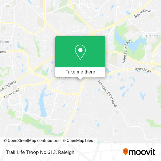 Trail Life Troop Nc 613 map