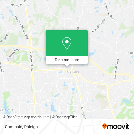 Comicaid map