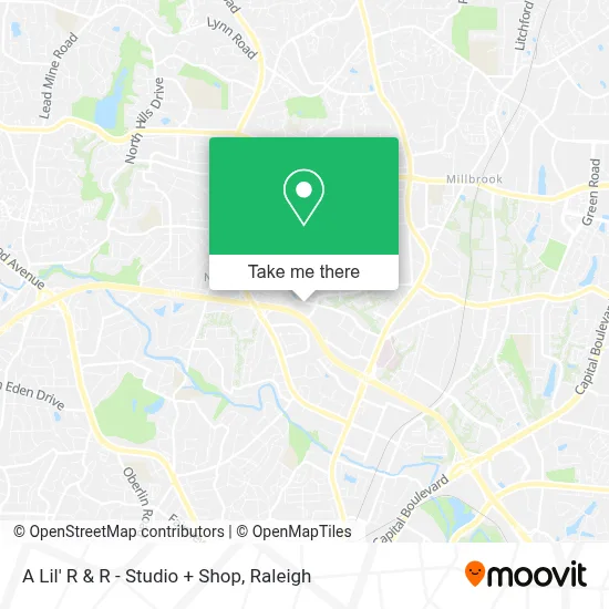 A Lil' R & R - Studio + Shop map