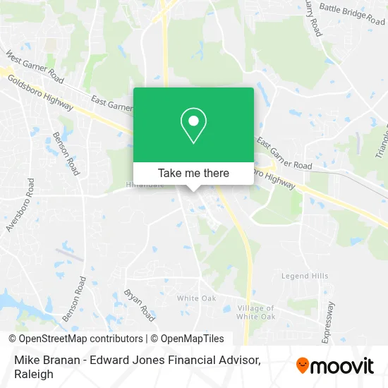 Mike Branan - Edward Jones Financial Advisor map