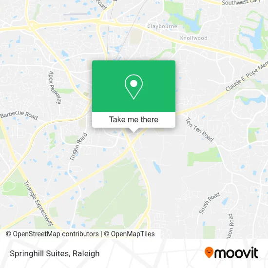 Springhill Suites map