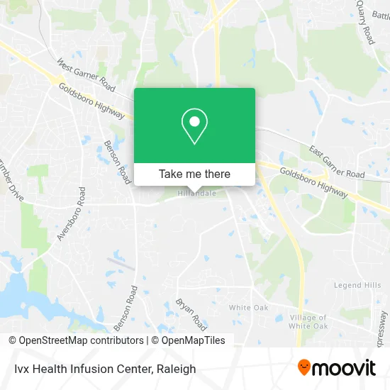 Ivx Health Infusion Center map