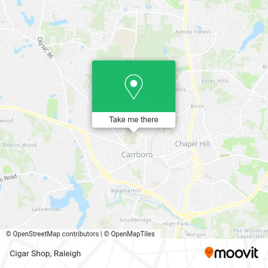 Cigar Shop map