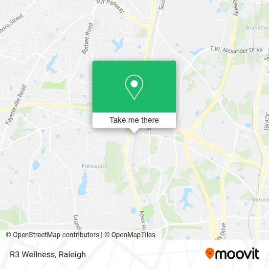 R3 Wellness map