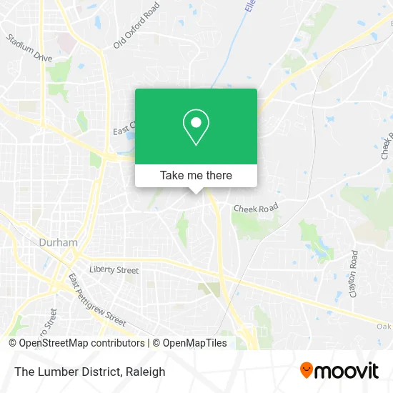 The Lumber District map