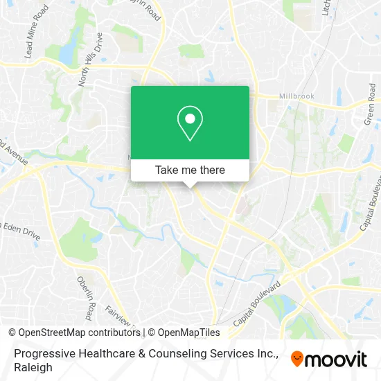 Progressive Healthcare & Counseling Services Inc. map