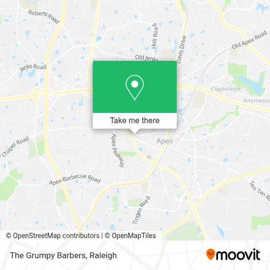 The Grumpy Barbers map
