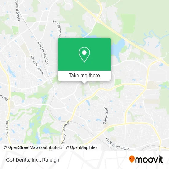 Got Dents, Inc. map