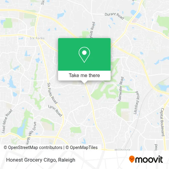 Honest Grocery Citgo map
