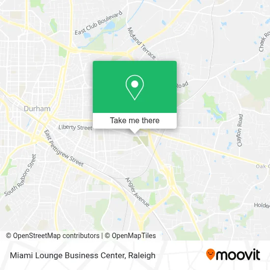 Miami Lounge Business Center map