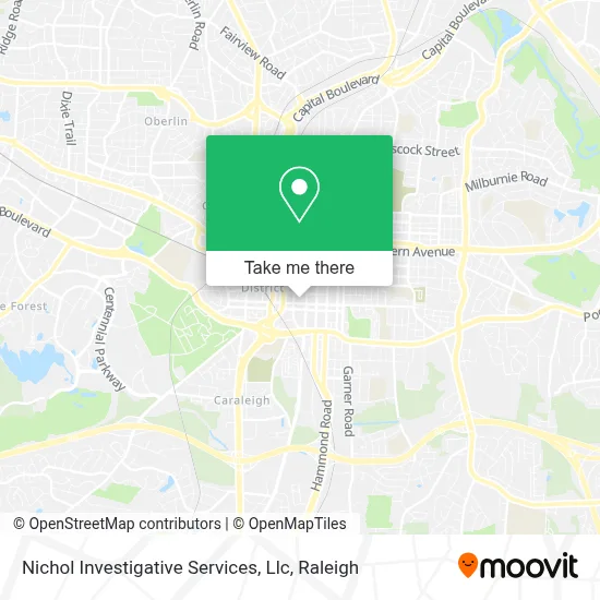 Nichol Investigative Services, Llc map