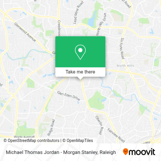 Michael Thomas Jordan - Morgan Stanley map