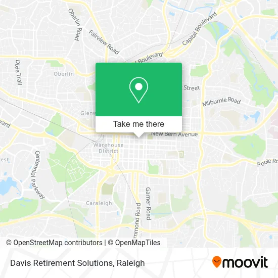 Davis Retirement Solutions map