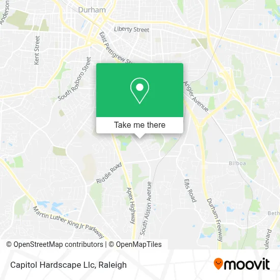Capitol Hardscape Llc map