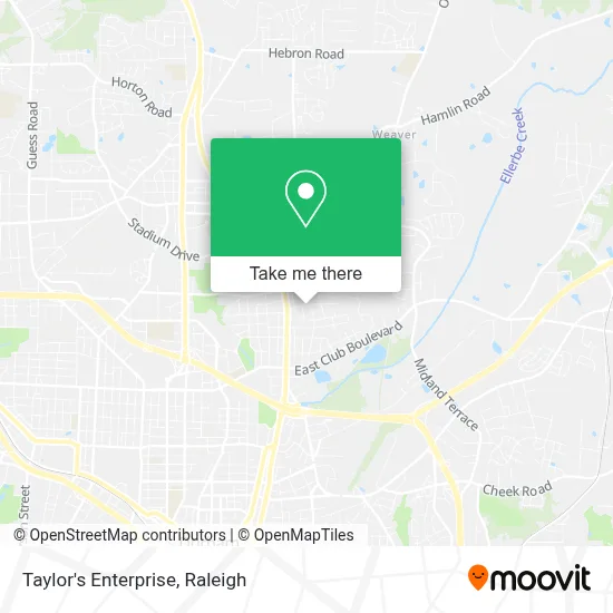 Taylor's Enterprise map