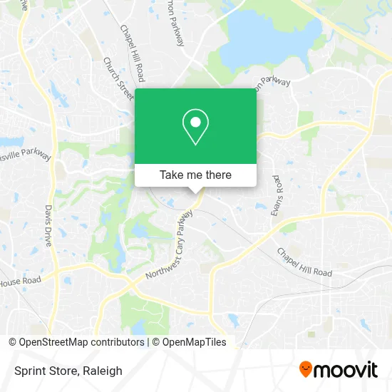 Sprint Store map