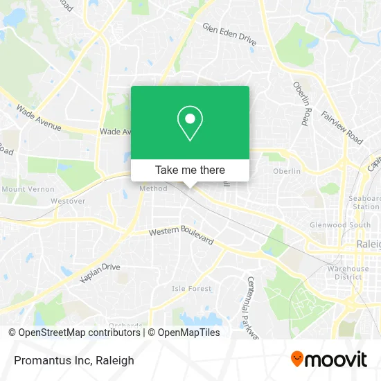 Promantus Inc map