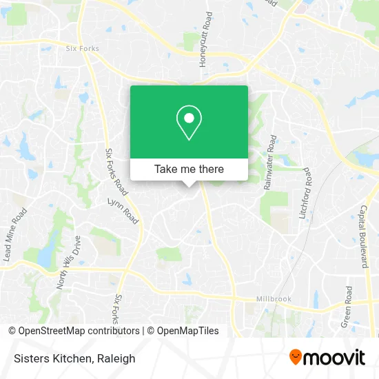 Sisters Kitchen map