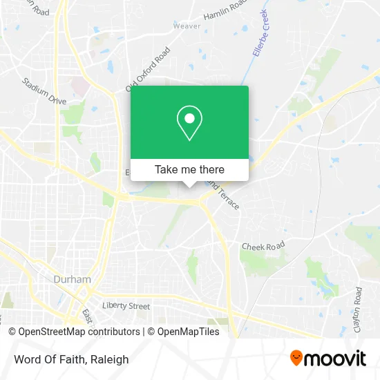 Word Of Faith map