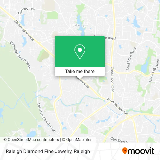 Raleigh Diamond Fine Jewelry map