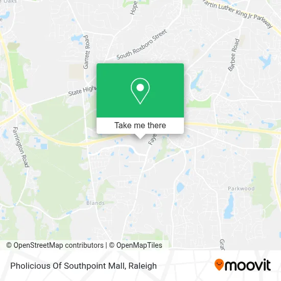 Pholicious Of Southpoint Mall map
