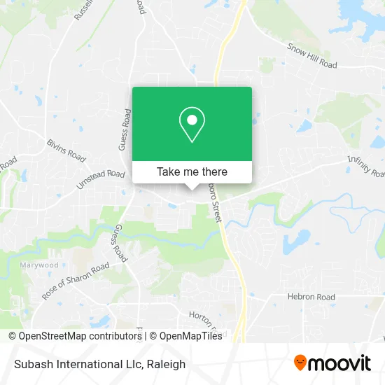 Subash International Llc map