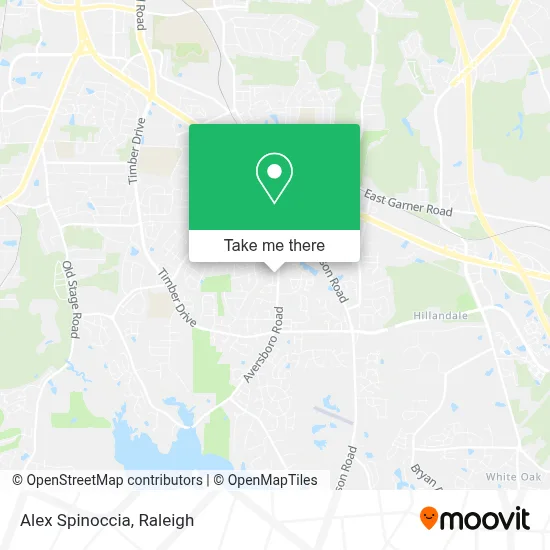 Alex Spinoccia map