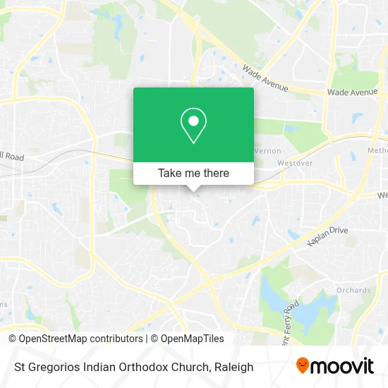 St Gregorios Indian Orthodox Church map