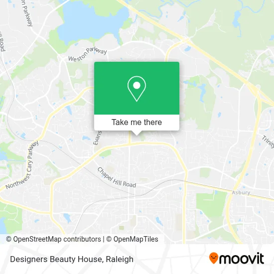 Designers Beauty House map