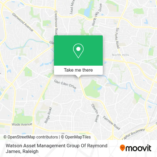 Watson Asset Management Group Of Raymond James map