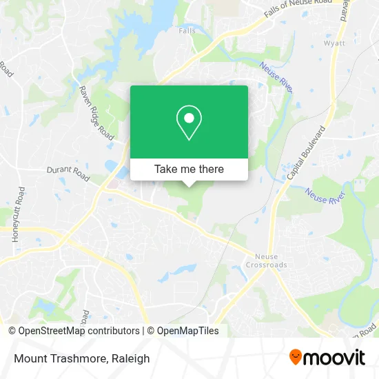 Mount Trashmore map