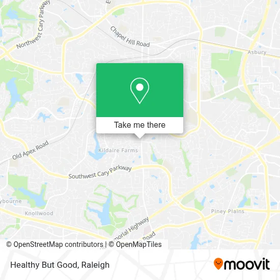 Healthy But Good map