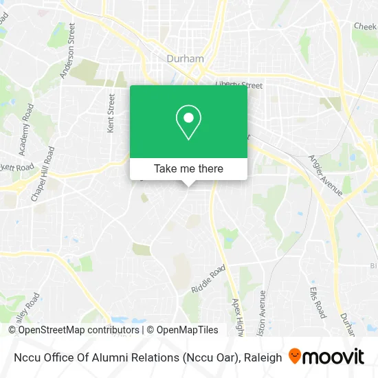 Nccu Office Of Alumni Relations (Nccu Oar) map