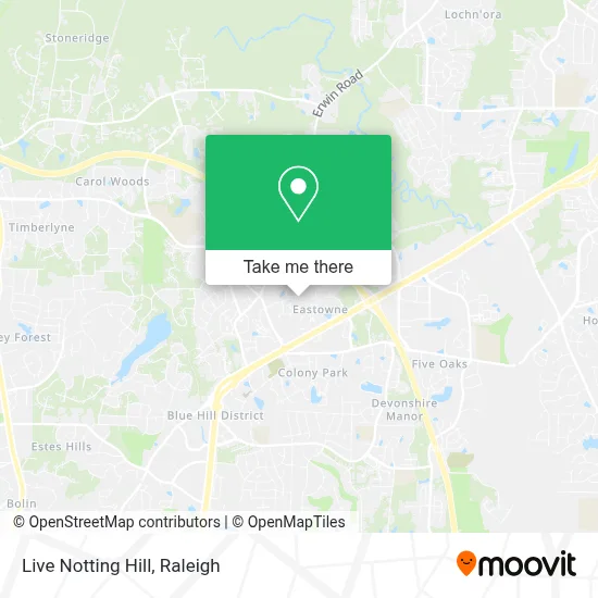 Live Notting Hill map