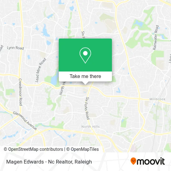 Magen Edwards - Nc Realtor map