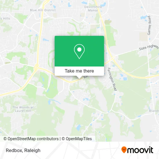 Redbox map