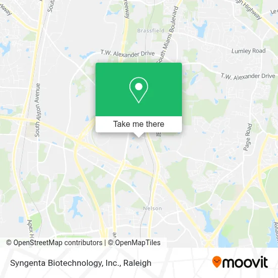 Syngenta Biotechnology, Inc. map