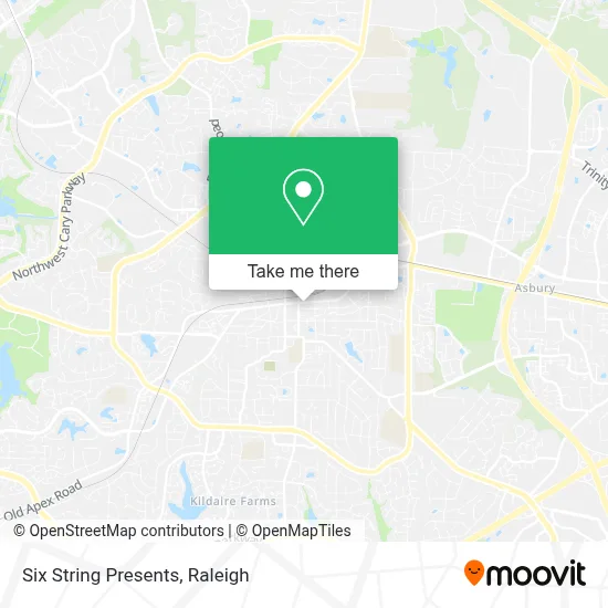 Six String Presents map