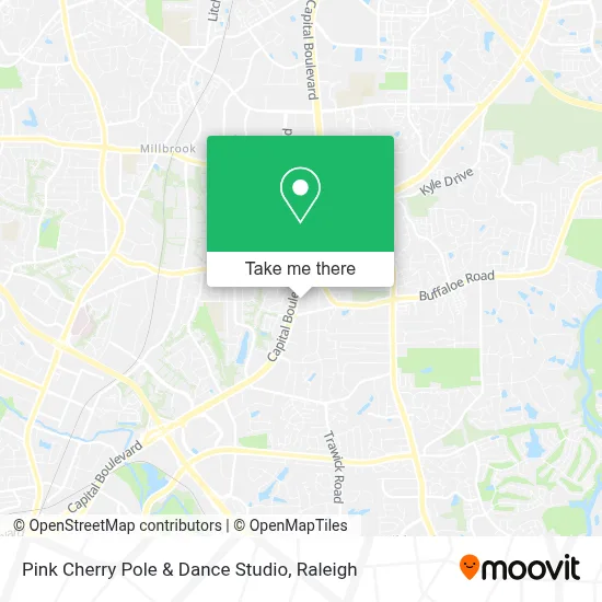 Pink Cherry Pole & Dance Studio map