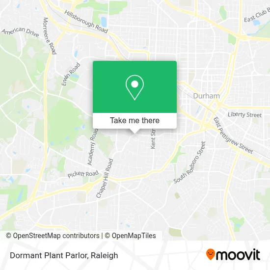 Dormant Plant Parlor map