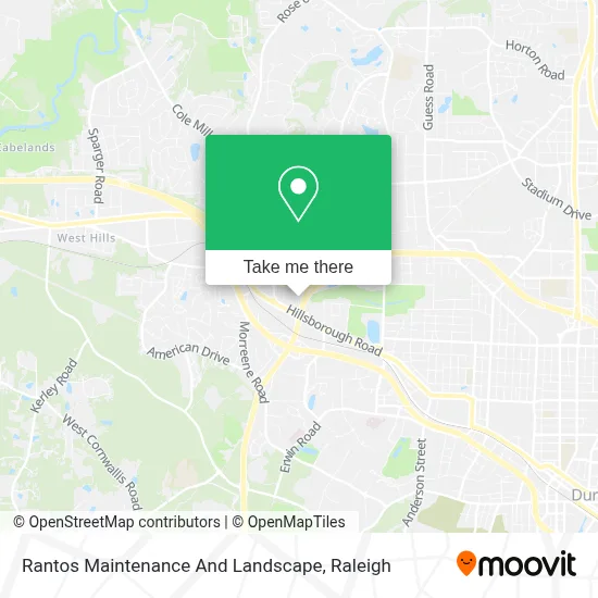 Rantos Maintenance And Landscape map