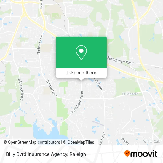 Billy Byrd Insurance Agency map