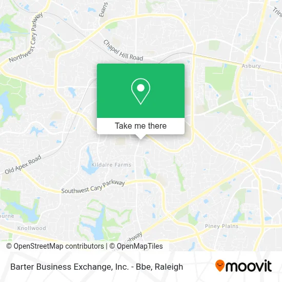 Barter Business Exchange, Inc. - Bbe map