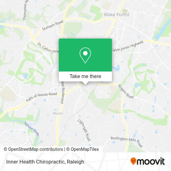 Mapa de Inner Health Chiropractic