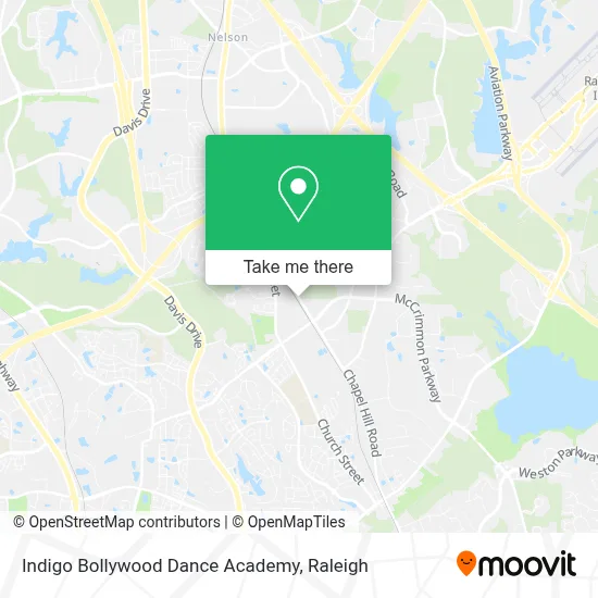 Indigo Bollywood Dance Academy map
