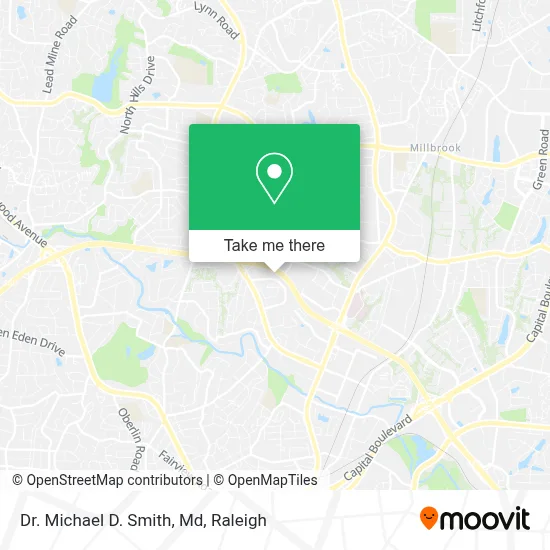 Dr. Michael D. Smith, Md map