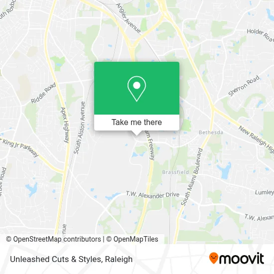 Mapa de Unleashed Cuts & Styles