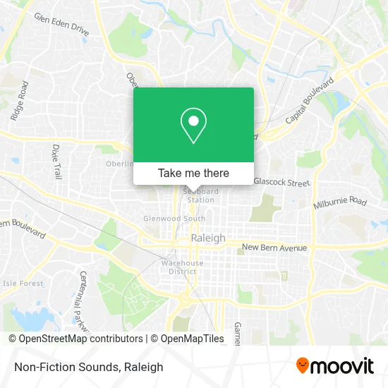 Non-Fiction Sounds map
