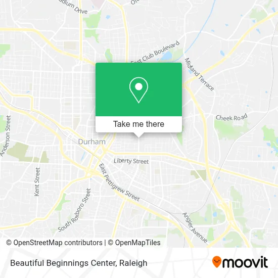 Beautiful Beginnings Center map