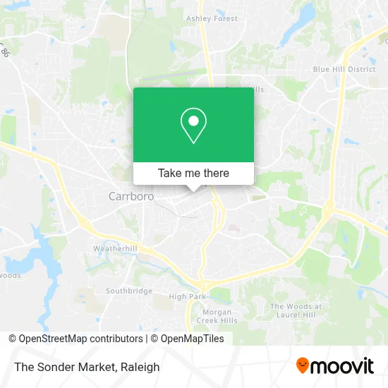 The Sonder Market map
